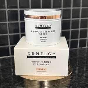 DRMTLGY Eye Masks & Microdermabrasion Scrub